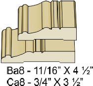 BA8 casing and base pairs
